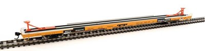 Walthers Proto 104219 - HO 89Ft Bethlehem Flush-Deck Flatcar - TTX RTTX #159075