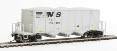 Walthers Proto 106025 - HO 40Ft Ortner 100-Ton Open Aggregate Hopper - Norfolk Southern #153389