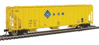 Walthers Proto 106153 - HO 55Ft Evans 4780 Covered Hopper - ADM (UELX) #30250