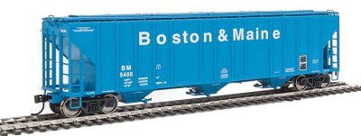 Walthers Proto 106155 - HO 55Ft Evans 4780 Covered Hopper - Boston & Maine #5405