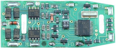 NCE 110 - HO SW9-SR decoder for Walthers / Life Like SW8/9/1200