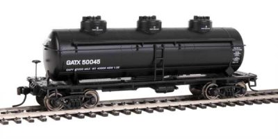 Walthers Mainline 1132 - HO 36Ft RTR 3-Dome Tank Car - GATX #50045