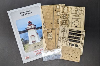 Osborn Model Kits 1140 - HO East Coast Lighthouse