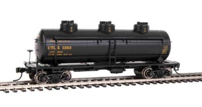 Walthers Mainline 1143 - HO 36Ft RTR 3-Dome Tank Car - UTLX #1303