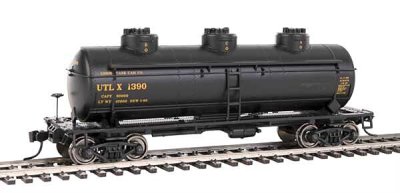 Walthers Mainline 1145 - HO 36Ft RTR 3-Dome Tank Car - UTLX #1390