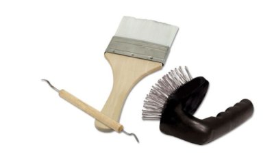 Woodland Scenics 1185 - Rock Carving Tool Set - Strata Brush, Chisel & Duster