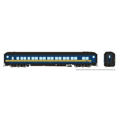 Rapido 125017 - HO Balloon Top Coach: VIA-CN: #5221