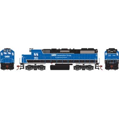 Athearn Roundhouse 12624 HO GP38-2 GATX Black and Blue, DCC  No.2103