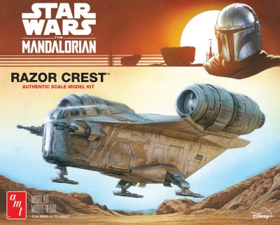 AMT Model Kit 1273 - 1/72 Star Wars: Mandalorian Razor Crest Vehicle