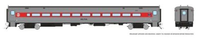 Rapido 128534 - HO Single Comet Commuter Coach - Connecticut DOT (Late Scheme) #6240 Governor Jon...