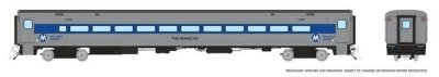 Rapido 128549 - HO Single Comet Commuter Coach - New York MNCR (Delivery Scheme) #6168 The Mahica...