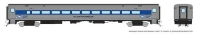 Rapido 128551 - HO Single Comet Commuter Coach - New York MNCR (Delivery Scheme) #6186 Nelson Roc...