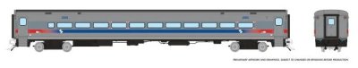 Rapido 128559 - HO Single Comet Commuter Coach - Philadelphia SEPTA (Late Scheme) #2502