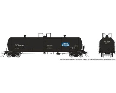 Rapido 135022 - HO Procor 20,000 Gallon General Purpose Tank Car - Union Carbide - UTLX / Era: 19...