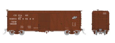 Rapido 142005-3- HO USRA Single-Sheathed Boxcar: C&NW #143780