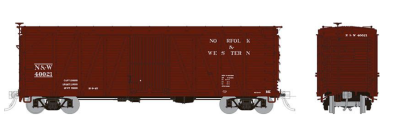 Rapido 142009-3- HO USRA Single-Sheathed Boxcar: N&W #42012