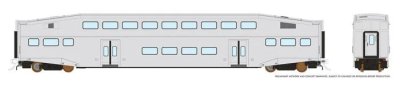 Rapido 146094 - HO Single BiLevel Commuter Car - Undecorated Coach - Series 3 Body