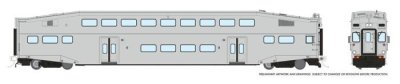 Rapido 146098 - HO Single BiLevel Commuter Car - Undecorated Cab Coach - Series 3 Body