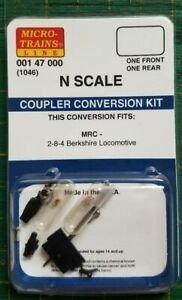 Micro Trains 001 47 000 - N Scale Locomotive Coupler Conversion Kits - MRC 2-8-4 Berkshire (2 Pai...