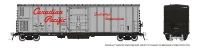 Rapido 150001-6 - HO NSC 3294 Mechanical Reefer - Canadian Pacific Railway (Script Logo) #286401