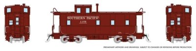 Rapido 162007 - HO SP C-40-3 Steel Cupola Caboose - Southern Pacific (Serif with Underline) #1179