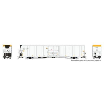 Rapido 167006-6 - HO Greenbrier 72ft IL 7780 Reefer - Silent -AOKX  #116120