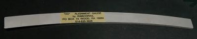 RibbonRail 1034 - HO 10 Inch Track Alignment Gauges - Curved - 34 Inch Radius