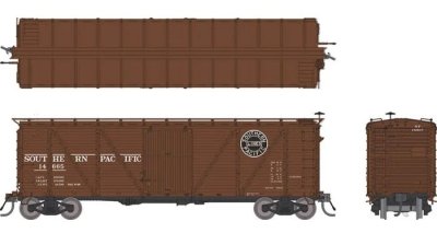 Rapido 171002-6 - HO B-50-15 Boxcar - As Built w/ Murphy Roof - Southern Pacific (1946 to 1952 sc...