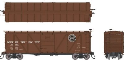 Rapido 171007-1 - HO B-50-15 Boxcar - Rebuilt w/ Viking Roof - Southern Pacific (1931 to 1946 sch...