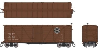 Rapido 1710051-3 - HO B-50-15 Boxcar - As Built w/ Viking Roof - Southern Pacific (1931 to 1946 s...