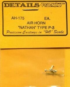 Details West 175 - HO Nathan Type P-3 - Air Horn