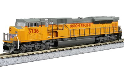 Kato 176-5625 N Scale EMD SD90/43 Mac Standard DC - Union Pacific #3750