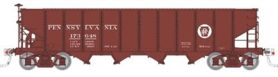 Rapido 178001-1 - HO H21A 4-Bay Hopper - K Brakes - Pennsylvania (PRR Red, Circle Keystone) #1736...