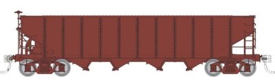 Rapido 178099 - HO H21E 4-Bay Hopper - Painted, Unlettered Car