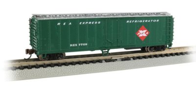 Bachmann Industries 17957 - N Scale ACF 50ft Steel Mechanical Reefer - Ready to Run Silver Series...