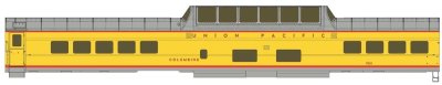 WalthersProto 18051 HO - 85Ft ACF Dome Coach UP Heritage Fleet - Ready to Run - Standard - Union ...