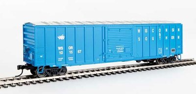 Walthers Mainline 1868 - HO RTR 50Ft ACF Exterior Post Boxcar - Wisconsin & Southern #101567