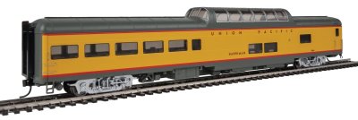 Walthers Proto 18701 - HO 85ft ACF Dome Lounge Coach w/lights - Union Pacific (Harriman) #9004 