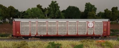 FoxValley 194100-04 N Bi-Level Auto Rack - BNSF #300215