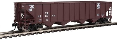 Walthers Mainline 1985 - HO 50ft 100-Ton 4-Bay Hopper - Conrail #498769