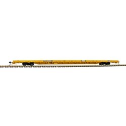 Atlas 20006115 - HO ACF 89Ft F89J Flatcar w/ Deck Risers - PTTX (2000s Yellow/Conspicuity Stripes...