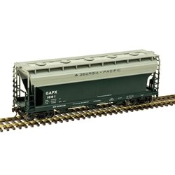 Atlas Trainman 20006502 - HO ACF 3560 Covered Hopper - Georgia Pacific #1000