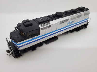 Rapido 19523 - HO GMD F59PH - DCC/Sound - AMT Montreal #530