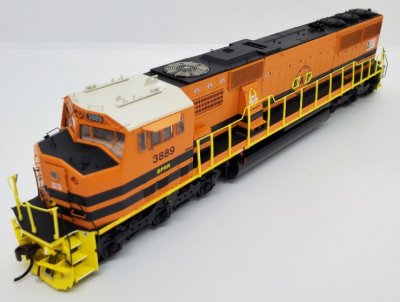 Athearn Genesis G8511 - HO SD60M Wide Cab Diesel - DCC & Sound - Buffalo & Pittsburg #3887