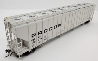 Rapido 157005 - HO 5820 Covered Hopper - Procor/UNPX (Low Black Solid) #122776