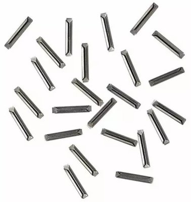 Atlas 2535 - N Scale Code 80 - Nickle Silver Rail Joiners (48pk)