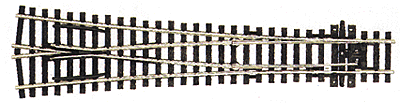 Peco Code 100 SL 98 Streamline Large Radius Wye Turnout, Insulfrog HO Scale Track