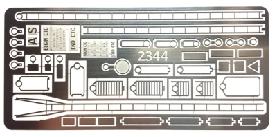 ShowCase Miniatures 2344 - HO Scale Photo Etch Signal Details #1