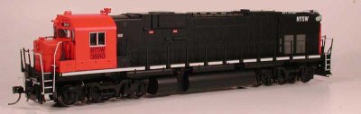 Bowser HO 23636 Executive Line Diesel Alco C636 - DCC & Sound -New York Susquehanna & Western Rai...