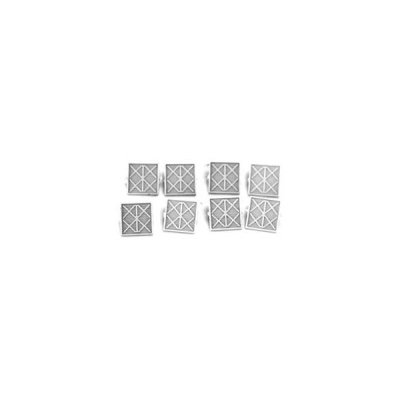 Cal Scale 750 - HO Diesel Locomotive RS3 X Air Filters - Plastic (8pk)